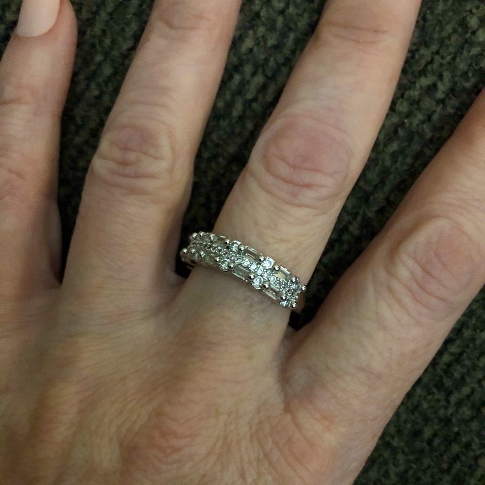 Sterling silver 925 with sapphire ring